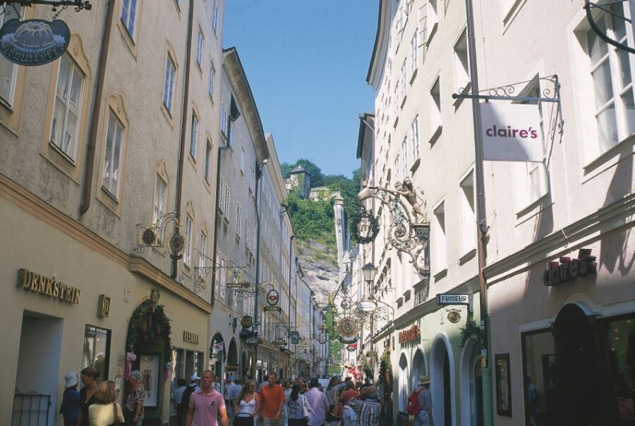 From Vienna: Salzburg and Alpine Lakes Full-Day Trip - The Sound of Music layer: movie locations that make the walk fun
