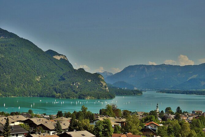 Full-Day Minivan Tour From Salzburg to Hallstatt with 5 Fingers,Lakes&Mountains - The return route: ski resorts, medieval stops, and salt mine history from the road