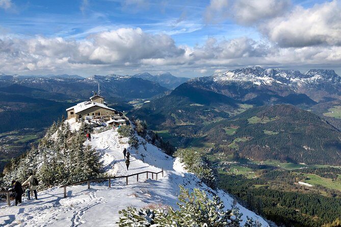 Private Eagle's Nest and King's Lake Tour from Salzburg - Kehlsteinhaus at the top: mountain bus, long tunnel, WWII elevator