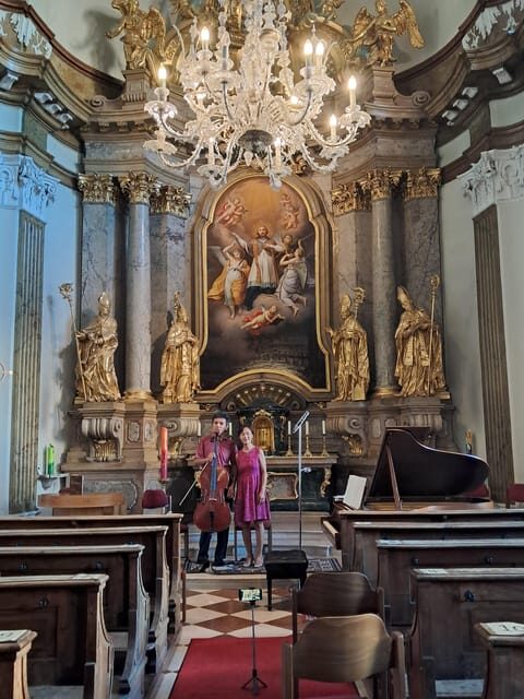 Salzburg: Classical Music Concert at the Mirabell - The Mirabell Church Atmosphere: Heating, Acoustics, and Baroque Surroundings