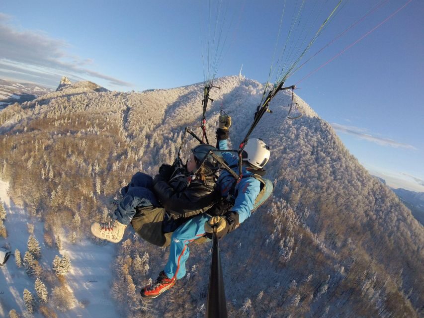 Salzburg like an eagle: tandem paragliding from Gaisberg - Gaisberg: Salzburg’s easy launch into the sky