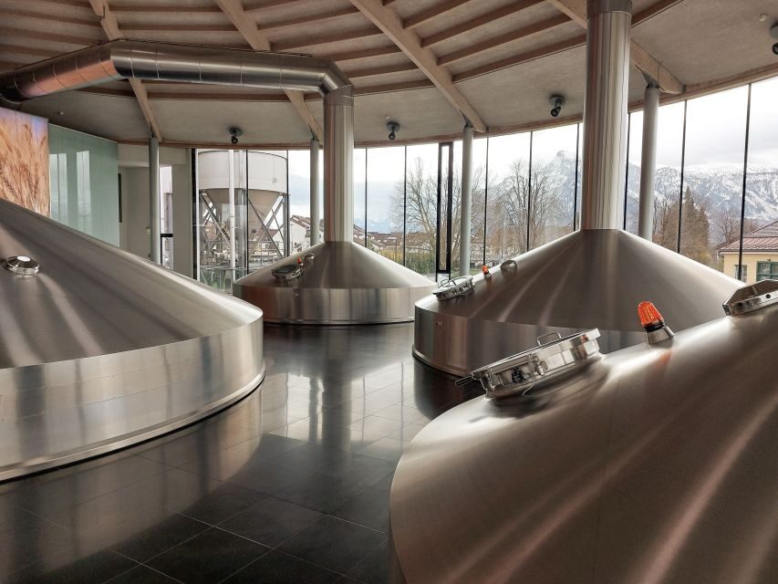 Salzburg: Stiegl Brewery Tour with Beer Tasting - Inside the brewing process: ingredients to brewhouse action