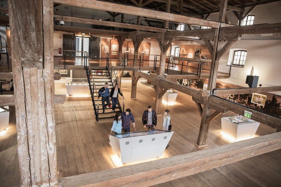 Salzburg: Stiegl Brewery Tour with Beer Tasting - Fermentation cellar and bottling lines: the numbers are part of the wow