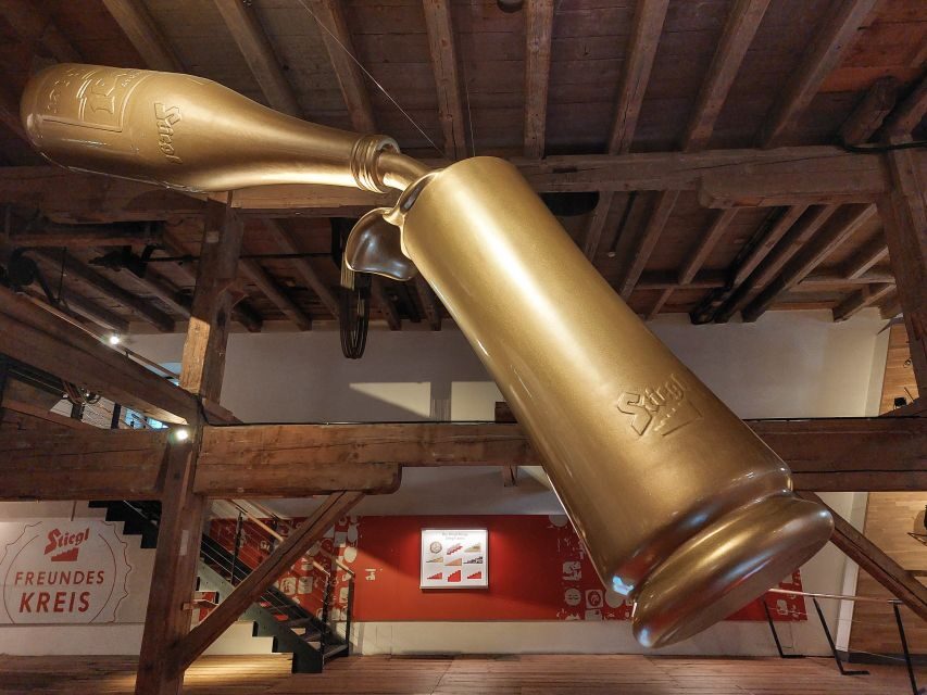 Salzburg: Stiegl Brewery Tour with Beer Tasting - The guide experience in German and English